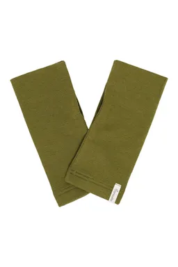 Tranquillo Handstulpen Wendii aus Biobaumwolle - olive / one size – Produktbild 1 von 1