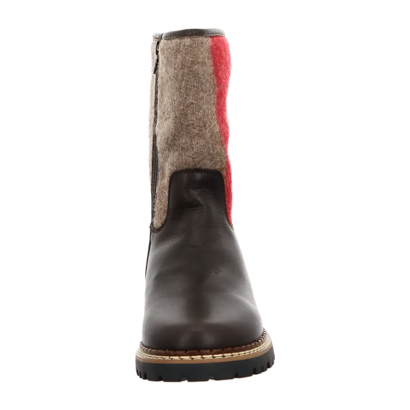 Ammann Ammann Damenstiefel aus Italien, Spanien und Portugal für Damen, braun, Größe 43 EU, Braun, – Produktbild 7 von 7