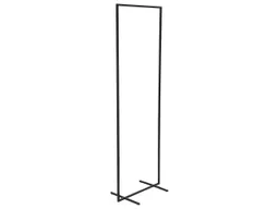 Garderobe 'Jonathan' B 50 x H 150 cm, Stahl pulverbeschichtet, schwarz – Produktbild 1 von 1