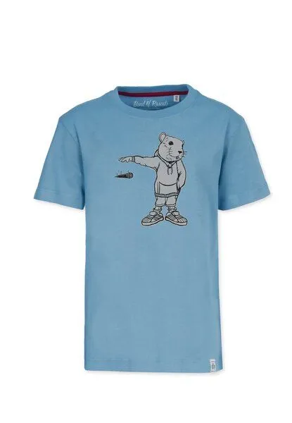 Band of Rascals Band of Rascals Mic Drop T-Shirt, Aegean-blue, – Produktbild 1 von 3