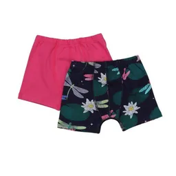 Walkiddy Walkiddy Boxershorts Pink-Dunkelblau Bunte Libellen-Allover Bio-Baumwolle GOTS – Produktbild 1 von 1