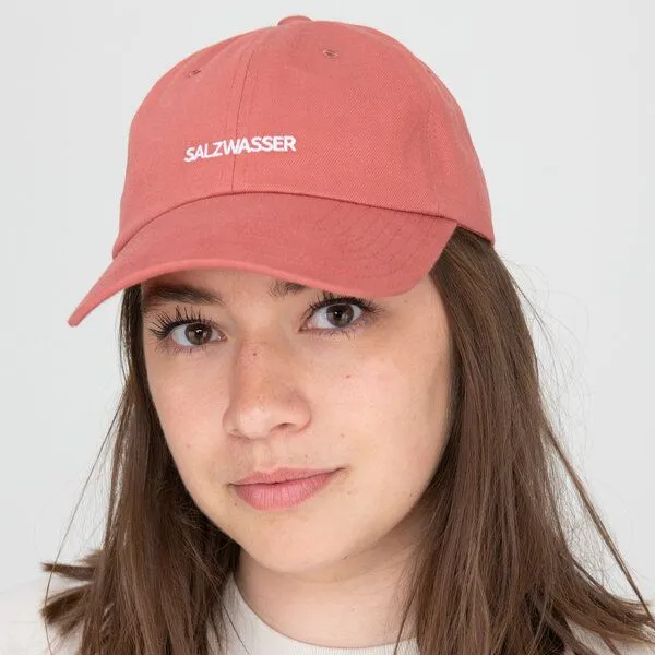 SALZWASSER SALZWASSER Cap (Unisex) aus 100% Bio-Baumwolle, Rot, – Produktbild 2 von 4