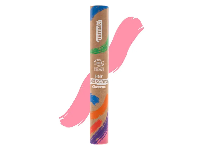 Namaki Kinder Bio Haarmascara rosa Menge 9 ml, Rosa, – Produktbild 1 von 2