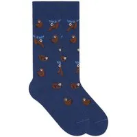 von Jungfeld VON JUNGFELD Bio-Socken 'Sloth', dunkelblau, Gr. 39/42 – Produktbild 1 von 1