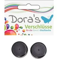 Dora's Dora's Dora’s Ersatz-Schraubverschluss (2er Set) für Glasflaschen – 100 % Auslaufsicher – Produktbild 1 von 1