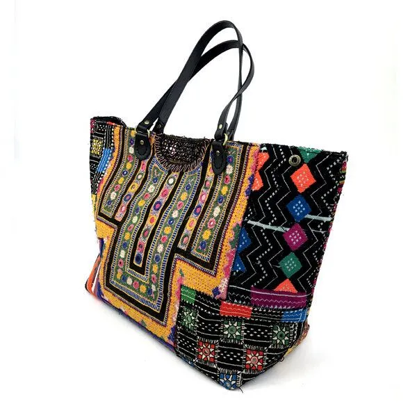 KIKOONI KIKOONI XL Tasche Totebag "OMG" Banjara Tasche – Produktbild 4 von 4
