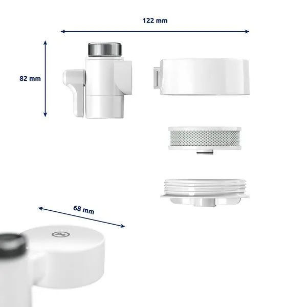 Tappwater Trinkwasserfilter Tappwater EcoPro Compact - Filtert +100 Substanzen, Weiss, – Produktbild 4 von 4