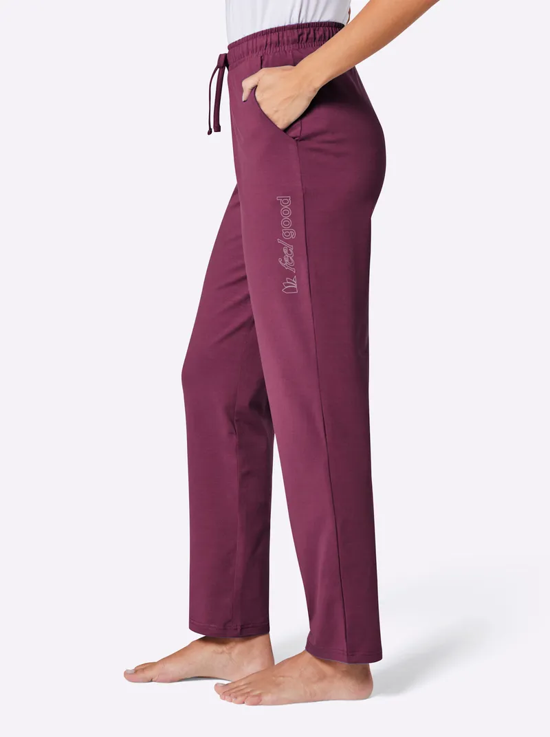 feel good Hose malve, Malve, – Produktbild 2 von 3
