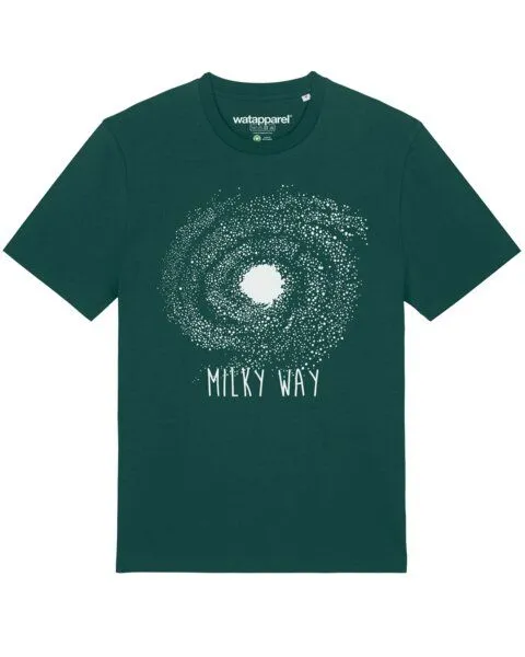 watapparel watapparel T-Shirt Unisex Milky way, Glazed green, – Produktbild 1 von 3