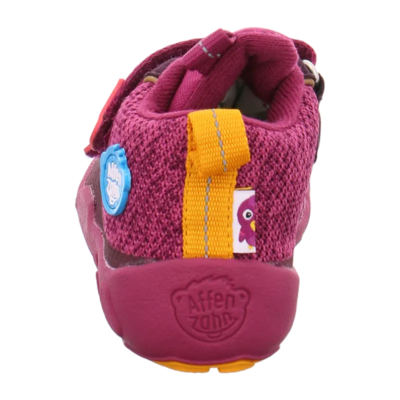 Affenzahn Affenzahn Baby Klettstiefel für Mädchen, pink, Größe 21 EU, Pink, – Produktbild 4 von 7