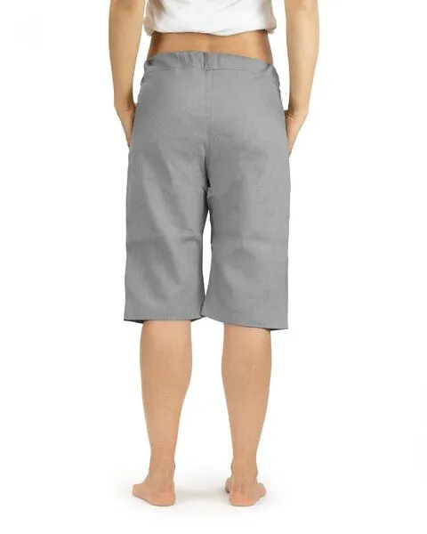 SCHAZAD Leinenshort von SCHAZAD, Hellgrau, – Produktbild 3 von 3