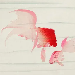 Photocircle Photocircle Poster / Leinwandbild - Goldfische von Ohara Koson – Produktbild 1 von 1
