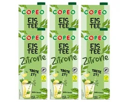 Copeo Tee, COPEO Eistee Zitrone koffeinhaltiges Teegetränk 1500ml 6er Pack – Produktbild 1 von 1