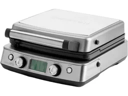 Greenpan GreenPan Waffeleisen "Elite", silber, 1.600 W, für 4 belgische Waffeln, LCD-Display – Produktbild 1 von 1