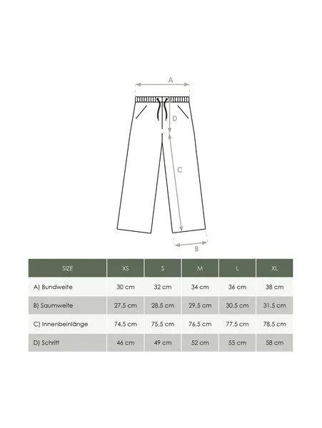 FUXBAU FUXBAU Frauen Musselinhose, Schwarz, – Produktbild 1 von 4