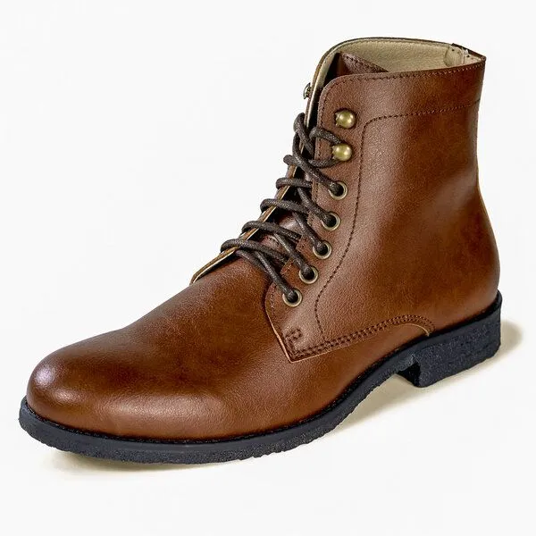 Fairticken Fairticken OKASSOR Klassische All-Year Stiefel Unisex, Braun, – Produktbild 2 von 4