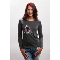 108 Degrees 108 Degrees E-Scooter Longsleeve grau, GOTS – Produktbild 1 von 1