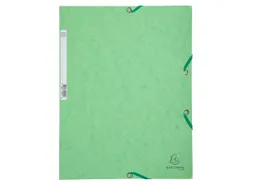 Exacompta 25 Exacompta Sammelmappen, Colorspan-Karton, 400 g/m², DIN A4, 3 Klappen, lindgrün – Produktbild 1 von 1