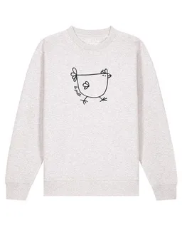 watapparel watapparel Sweatshirt Unisex Le poulet - das Huhn – Produktbild 1 von 1