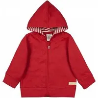 loud proud loud + proud Kapuzenjacke, GOTS-zertifiziert, Tomato(rot), – Produktbild 1 von 1