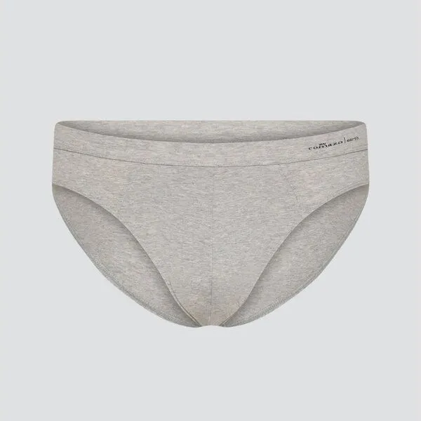 comazo|earth comazo|earth Fairtrade Basic Herren Mini-Slip | GOTS zertifziert, Grau-melange, – Produktbild 4 von 4