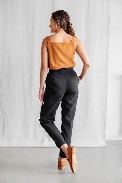 Jyoti - Fair Works Jyoti - Fair Works Bio-Baumwoll Hose Suhrut Schwarz – Produktbild 3 von 4