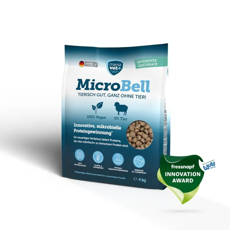 Marsavet Marsavet Veganes Hundefutter - Trockenfutter mit mikrobiellem Protein - MicroBell – Produktbild 1 von 3