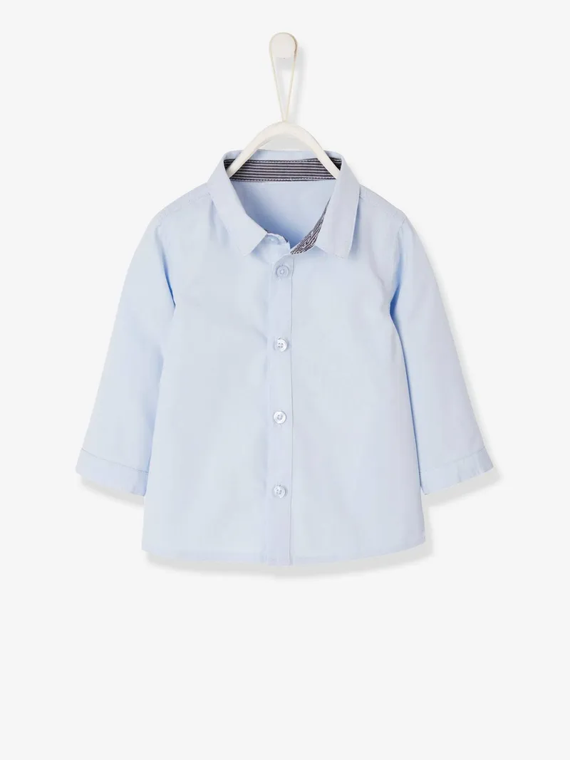 Vertbaudet Vertbaudet Festliches Jungen Baby-Set, Blau/nachtblau/grau, – Produktbild 4 von 4