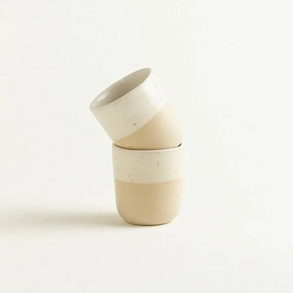 onomao onomao Espressobecher - Traditionell, Naturweiß dipped, – Produktbild 4 von 4