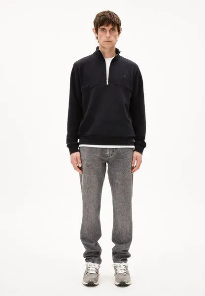 ARMEDANGELS ARMEDANGELS WAARLO LOOP Herren Sweatshirt aus Bio-Baumwolle, Black, – Produktbild 3 von 3