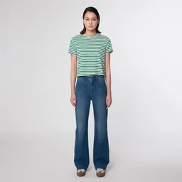 DAWN DEW Flared Soft Denim - Sailor - Vintage Blue - Vintage Blue / 32 / 32 – Produktbild 1 von 1