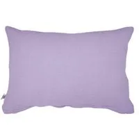 Hutch Putch Hutch&Putch Musselin Kopfkissenbezug - Kissenhülle - 100% Bio-Baumwolle - Handmade in Germany, Lavendel, – Produktbild 1 von 1