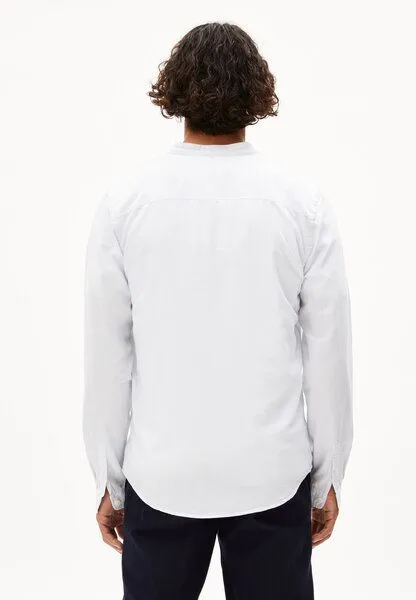 ARMEDANGELS ARMEDANGELS TOMAASAS Herren Hemd aus Bio-Baumwolle, White, – Produktbild 6 von 8
