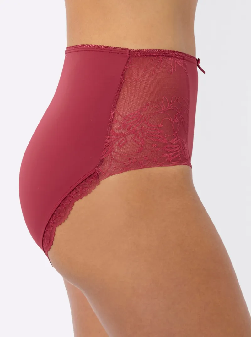 wäschepur Taillenslip 2x kirsche, 2x kirsche, – Produktbild 3 von 3