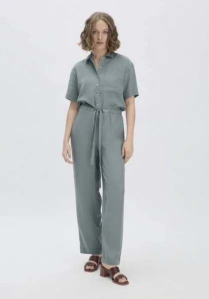 hessnatur hessnatur Overall Relaxed aus TENCEL Lyocell, Gischtgrün, – Produktbild 1 von 4