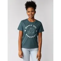 watapparel watapparel T-Shirt Frauen Happy day everyday – Produktbild 1 von 1