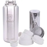 JN JuNiki's JN JuNiki's JuNiki's isolierte Edelstahl Trinkflasche 1 Liter + Teefilter – Produktbild 1 von 1