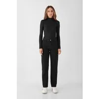 DAWN Damen Jeans MORNING Regular Straight DAWN Minimal Stretch, Black/black, – Produktbild 2 von 6