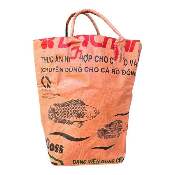 Beadbags Beadbags Kleine Universaltasche / Wäschesack aus recycelten Reissack Ri9.2, Orange, – Produktbild 1 von 3