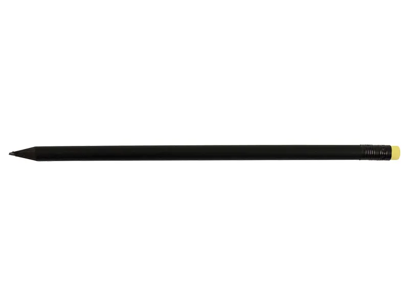 FSC-zertifizierter Bleistift 'Darkside' schwarz/hellgelb – Produktbild 1 von 1