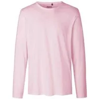 Neutral Neutral® Herren Langarm T-Shirt von Neutral Bio Baumwolle, Light pink, – Produktbild 1 von 1