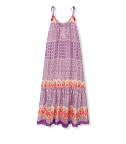 el.résidu el.résidu Damen vegan Kleid Myra Lila – Produktbild 1 von 1