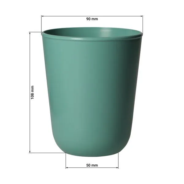 elasto nature elasto nature Becher "Tivoli" 350 ml, Grün, – Produktbild 3 von 3