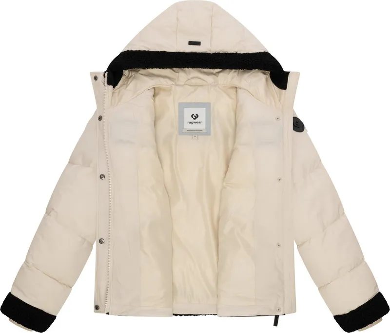 ragwear ragwear Winterjacke Editah YOUMODO warme modische Jacke mit Plüsch-Details, Braun, – Produktbild 1 von 5