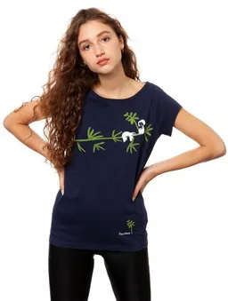 FellHerz FellHerz Damen T-Shirt Faultier Bio Fair – Produktbild 1 von 1