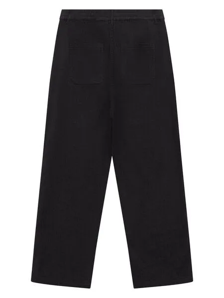 KnowledgeCotton Apparel KnowledgeCotton Apparel Barrel Flanell-Hose Bloom, Night sky, – Produktbild 2 von 4