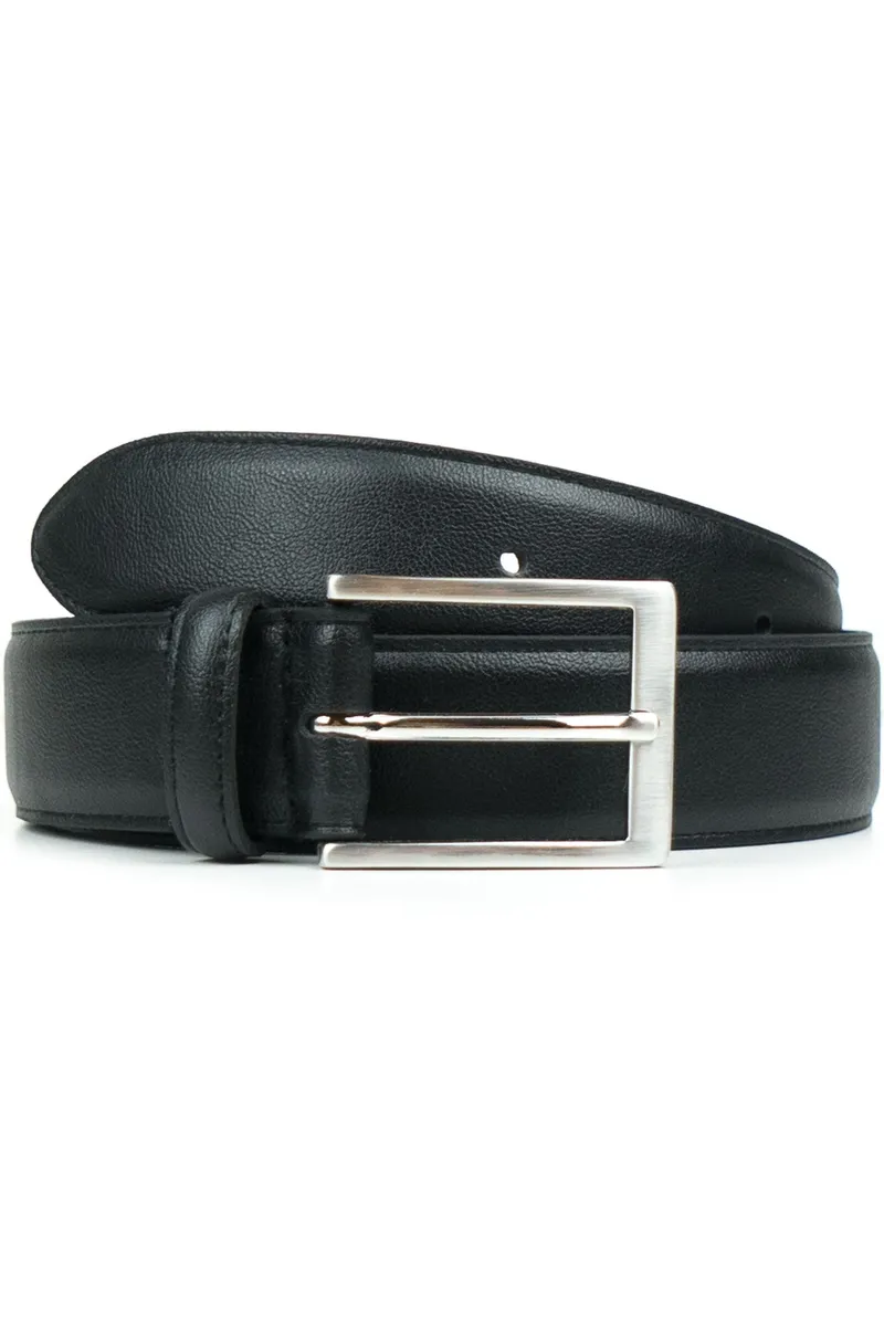 Will's Vegan Store Will's Vegan Store Damen vegan Gürtel Damen Klassisch 3,5cm Schwarz, Schwarz, – Produktbild 1 von 2