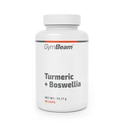 GymBeam GymBeam Kurkuma + Boswellia 90 Kapseln – Produktbild 1 von 1