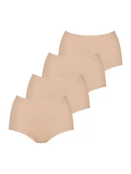 Sloggi Sloggi Maxislip Pure Comfort Maxi (4-St) Frauen High Waist – Produktbild 1 von 1