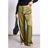 JAN N JUNE JAN 'N JUNE Damen vegan Lose Hose Fris Woody Olivgrün – Produktbild 1 von 1